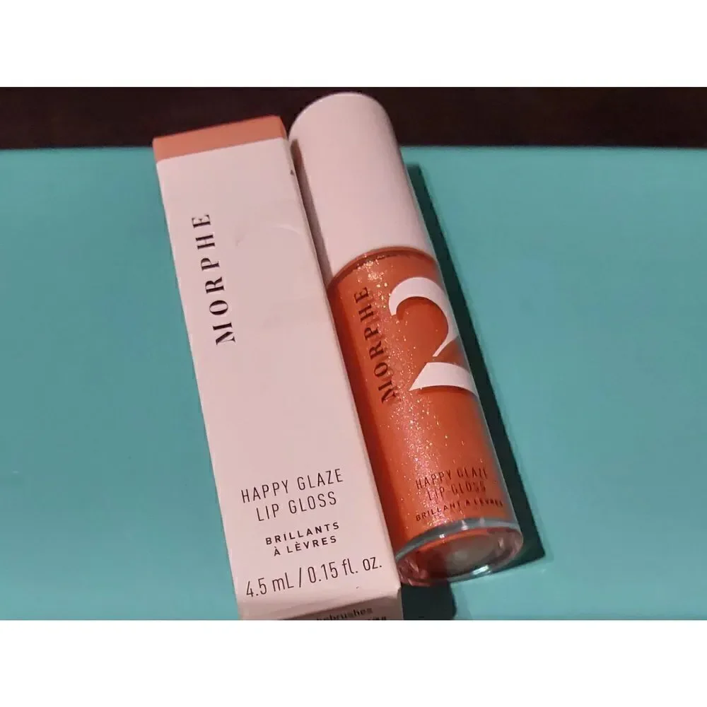 BNIB~Morphe Brilliant Lip Gloss & Happy Glaza Lip Gloss Duo~$26 Value